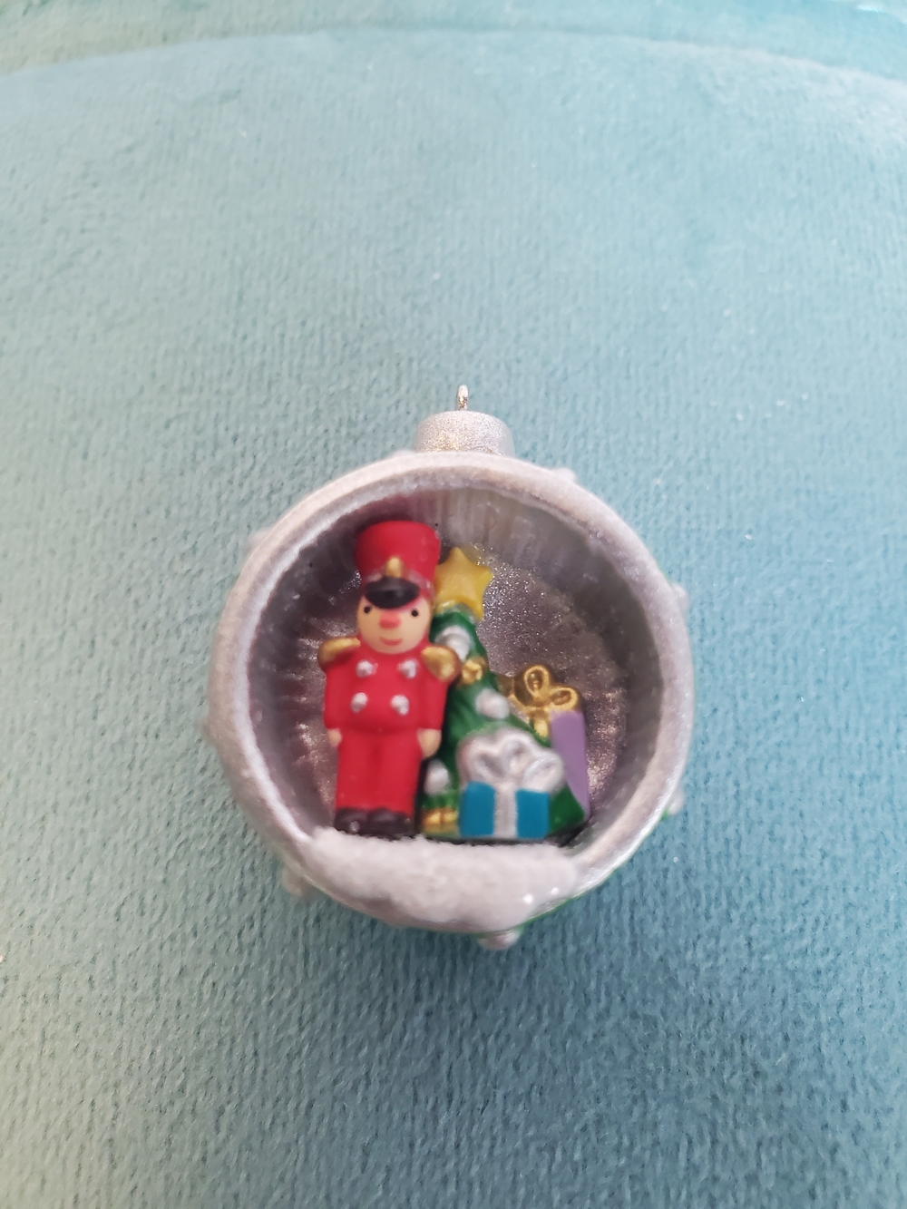 Hallmark Keepsake 2018 A World Within #4 Toy Soldier Drum Ornament QXM8153